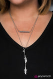 Paparazzi "Sky Ride - Silver" necklace Paparazzi Jewelry