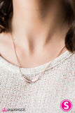 Paparazzi "Sky Sailing - Rose Gold" necklace Paparazzi Jewelry