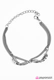 Paparazzi "Sky Soul - Silver" bracelet Paparazzi Jewelry