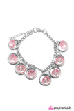 Paparazzi "Skys The Limit - Pink" bracelet Paparazzi Jewelry