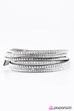 Paparazzi "Slim Pickings" Silver Wrap Bracelet Paparazzi Jewelry