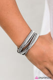 Paparazzi "Slim Pickings" Silver Wrap Bracelet Paparazzi Jewelry