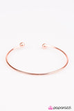 Paparazzi "Slim To None - Copper" bracelet Paparazzi Jewelry