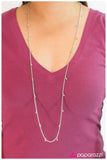Paparazzi "Small Town Girl - Green" necklace Paparazzi Jewelry