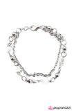 Paparazzi "Small Town Wonder" Silver Bracelet Paparazzi Jewelry