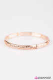 Paparazzi "Small Victory - Rose Gold" bracelet Paparazzi Jewelry