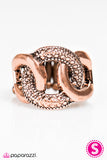 Paparazzi "Smoke Rings - Copper" ring Paparazzi Jewelry