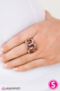 Paparazzi "Smoke Rings - Copper" ring Paparazzi Jewelry