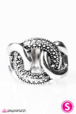 Paparazzi "Smoke Rings - Silver" ring Paparazzi Jewelry
