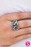 Paparazzi "Smoke Rings - Silver" ring Paparazzi Jewelry