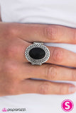 Paparazzi "Smooth It Out" Black Ring Paparazzi Jewelry