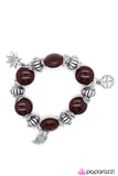 Paparazzi "Smooth Move" Brown Bracelet Paparazzi Jewelry