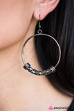 Paparazzi "Snake Bite" Black Earrings Paparazzi Jewelry