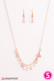 Paparazzi "Soaking Up The Spotlight - Rose Gold" necklace Paparazzi Jewelry