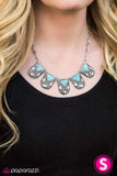Paparazzi "So AMAZON-ing! - Blue" necklace Paparazzi Jewelry