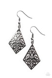 Paparazzi "Soar and Shine - Black" earring Paparazzi Jewelry
