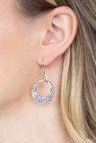 Paparazzi "Socialite Luster" Purple Earrings Paparazzi Jewelry