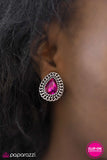 Paparazzi "Social Status" Pink Earrings Paparazzi Jewelry