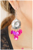 Paparazzi "So Far, So Good" Pink Earrings Paparazzi Jewelry