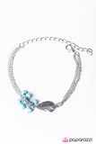 Paparazzi "So Fly - Blue" bracelet Paparazzi Jewelry