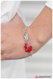 Paparazzi "So Fly - Red" bracelet Paparazzi Jewelry