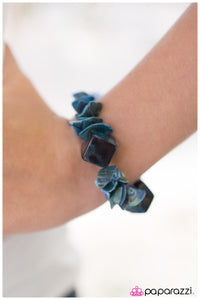 Paparazzi "So Glad To SEA You" Blue Bracelet Paparazzi Jewelry