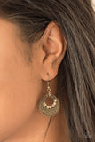 Paparazzi "So GLAM You Made It!" Brass Earrings Paparazzi Jewelry