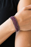 Paparazzi "Soho Boho" Purple Bracelet Paparazzi Jewelry