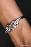 Paparazzi "So KNOT Sorry - Silver" bracelet Paparazzi Jewelry