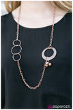 Paparazzi "Solo Act" Copper Necklace & Earring Set Paparazzi Jewelry