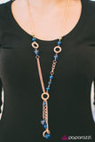 Paparazzi "So Long! - Blue" necklace Paparazzi Jewelry