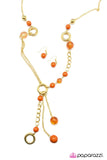 Paparazzi "So Long! - Orange" necklace Paparazzi Jewelry