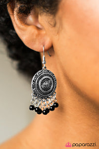 Paparazzi "SOL What?" Black Earrings Paparazzi Jewelry