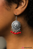 Paparazzi "SOL What?" Red Earrings Paparazzi Jewelry