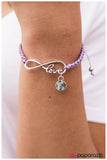 Paparazzi "Somebody To Love - Purple" bracelet Paparazzi Jewelry