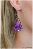 Paparazzi "Something Borrowed" Purple Earrings Paparazzi Jewelry