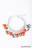 Paparazzi "Something Old, Something New - Orange" bracelet Paparazzi Jewelry