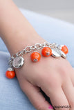 Paparazzi "Something Old, Something New - Orange" bracelet Paparazzi Jewelry