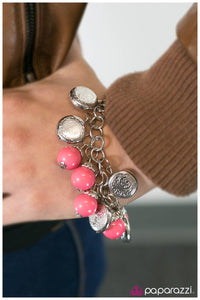 Paparazzi "Something Old, Something New - Pink" bracelet Paparazzi Jewelry