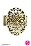 Paparazzi "Something To Treasure" Brass Ring Paparazzi Jewelry