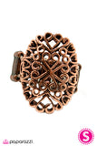 Paparazzi "Something To Treasure" Copper Ring Paparazzi Jewelry