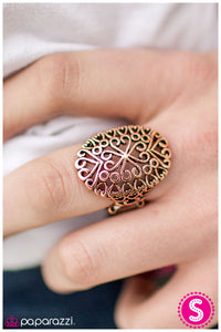 Paparazzi "Something To Treasure" Copper Ring Paparazzi Jewelry