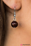Paparazzi "Somewhere Along The Line - Brown" necklace Paparazzi Jewelry