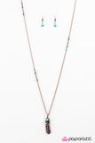 Paparazzi "Songs Of The Phoenix - Copper" necklace Paparazzi Jewelry