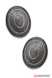 Paparazzi "Sonic Boom" Silver Earrings Paparazzi Jewelry