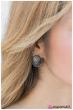 Paparazzi "Sonic Boom" Silver Earrings Paparazzi Jewelry