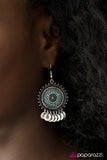 Paparazzi "Sonoran Sunshine" Blue Earrings Paparazzi Jewelry
