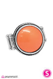 Paparazzi "So POPular" Orange Ring Paparazzi Jewelry