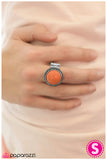 Paparazzi "So POPular" Orange Ring Paparazzi Jewelry