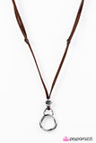 Paparazzi "Soul Man" Brown Mens Urban Necklace Unisex Paparazzi Jewelry